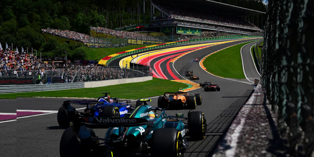Fórmula 1 anuncia renovação com GP da Bélgica até 2031