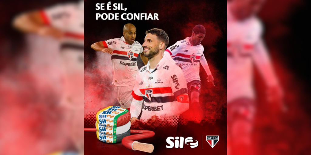 Parceira do Palmeiras, Sil fará patrocínio pontual ao São Paulo nos clássicos contra o Corinthians