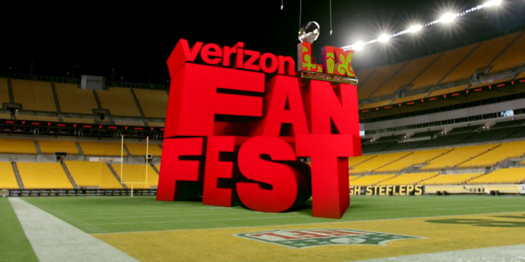 Verizon anuncia fan fests do Super Bowl LIX em 30 cidades dos Estados Unidos