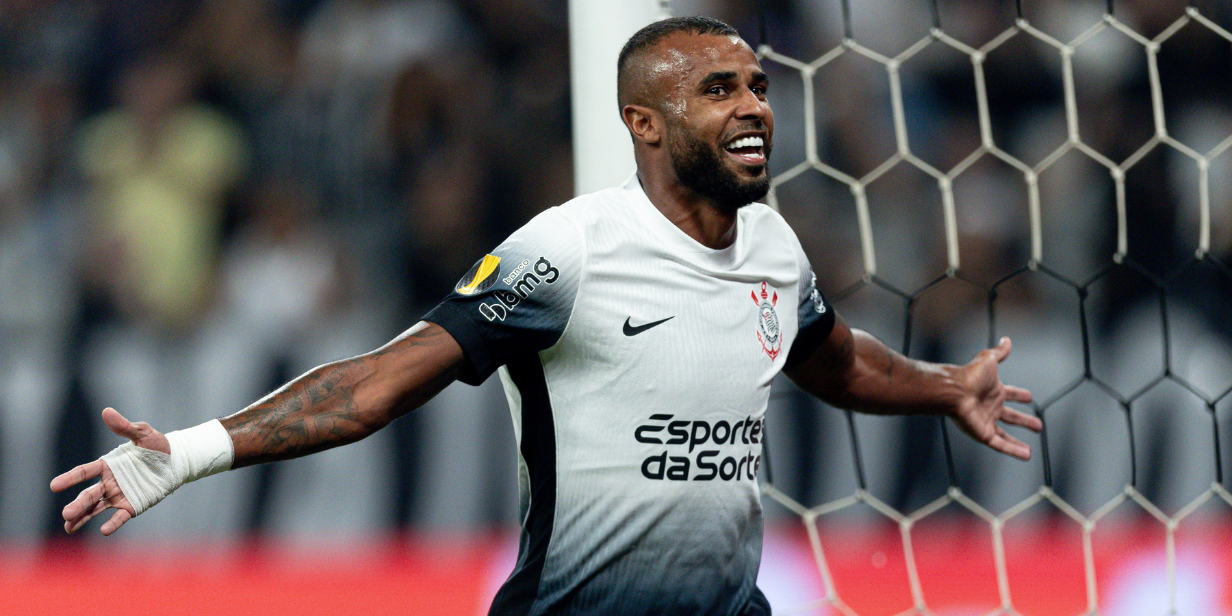 Alex Santana comemora gol do Corinthians contra o Água Santa pelo Paulistão - Rodrigo Coca / Agência Corinthians