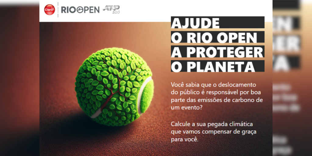 Rio Open mantém foco na sustentabilidade e terá emissões de carbono neutralizadas pela Engie