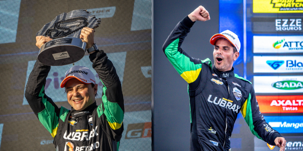 Vibra renova patrocínios a Felipe Massa e Júlio Campos, e Lubrax segue na Stock Car em 2025