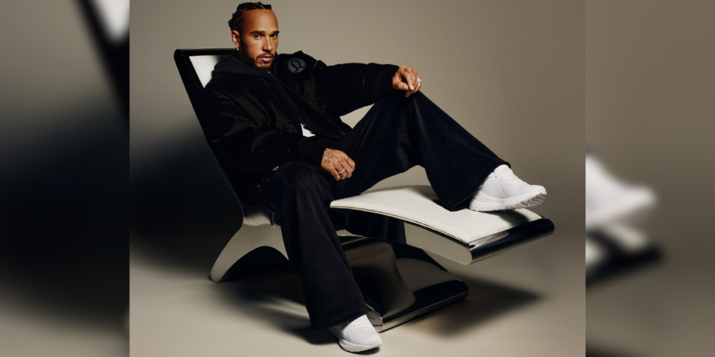 Lewis Hamilton é o novo embaixador global da Lululemon