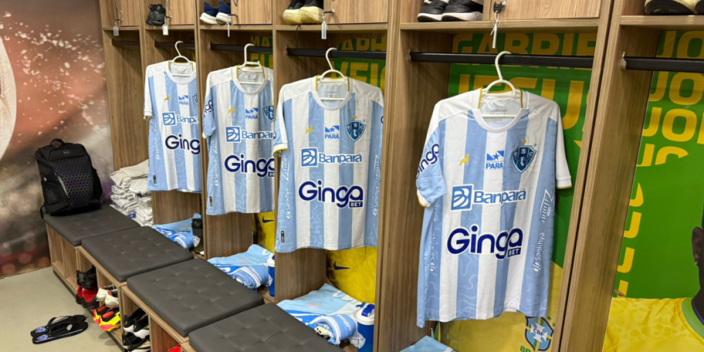Paysandu firma contrato de patrocínio máster com GingaBet