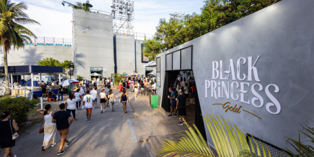 Leblon Boulevard do Rio Open terá área de 10 mil metros quadrados - Divulgação / Diego Padilha
