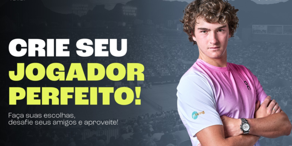 Rio Open é escolhido para lançamento do fantasy game “Perfect Player”, da ATP