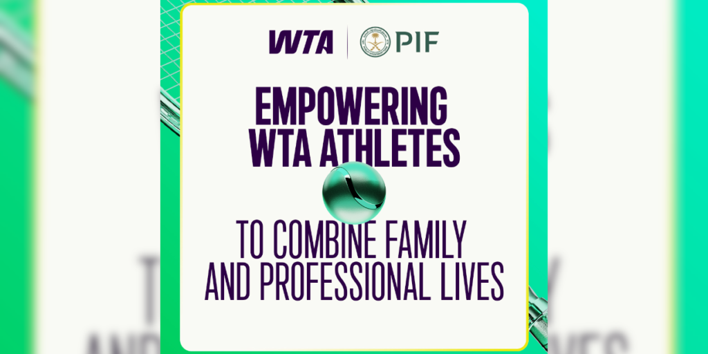 WTA anuncia programa de licença-maternidade remunerada para jogadoras