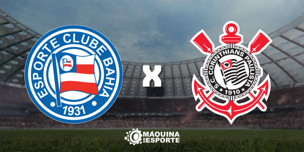 Bahia x Corinthians: Onde assistir ao confronto da 1ª rodada do Brasileirão