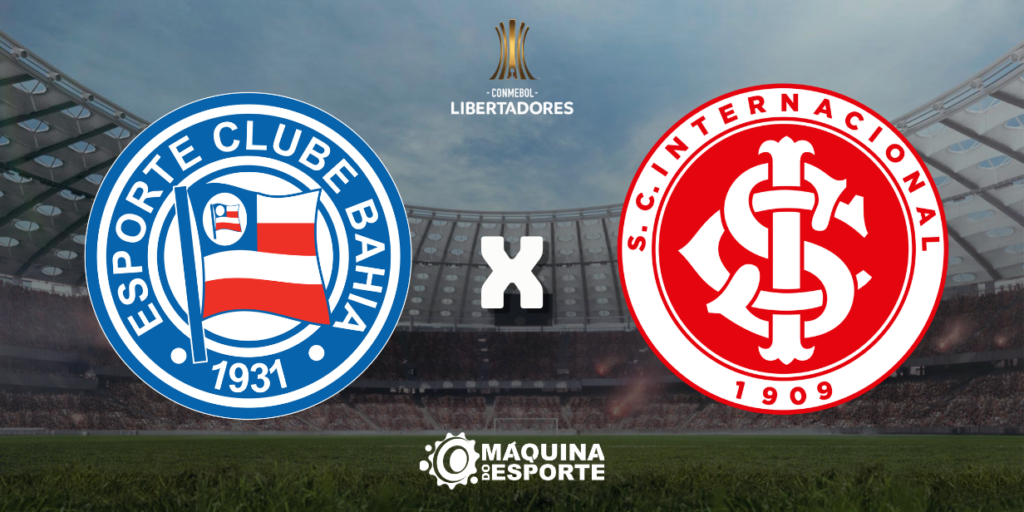 Bahia x Internacional: Onde assistir ao duelo da 1ª rodada da fase de grupos da Libertadores