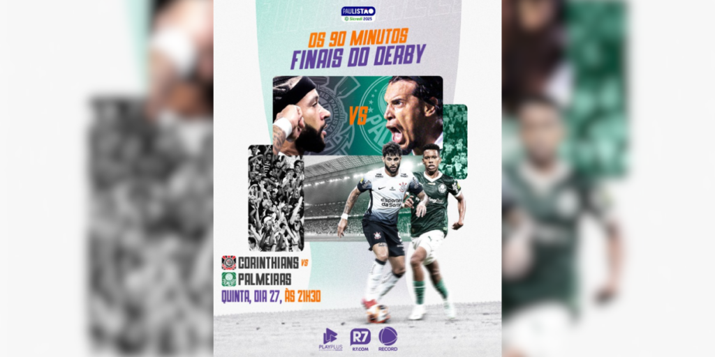Paulistão 2025: Onde assistir ao segundo e decisivo jogo da final entre Corinthians e Palmeiras