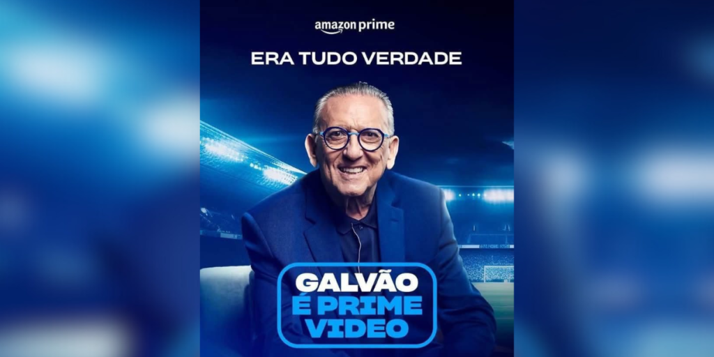Galvão Bueno estreará no Amazon Prime Video ao lado de Vanderlei Luxemburgo em Corinthians x Vasco