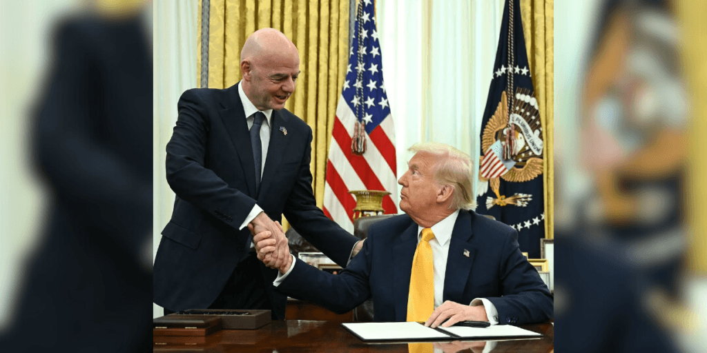 Vice-presidente da US Soccer acusa Infantino, da Fifa, de manchar o esporte ao aproximar-se de Trump