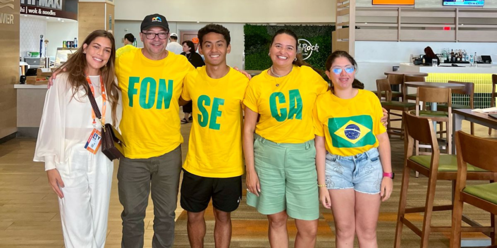 Efeito João Fonseca gera aumento de 66,7% nas viagens de brasileiros ao Miami Open