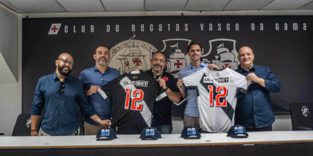 Oleybet fecha com futsal do Vasco e é terceira casa de apostas diferente na camisa de uma modalidade do clube
