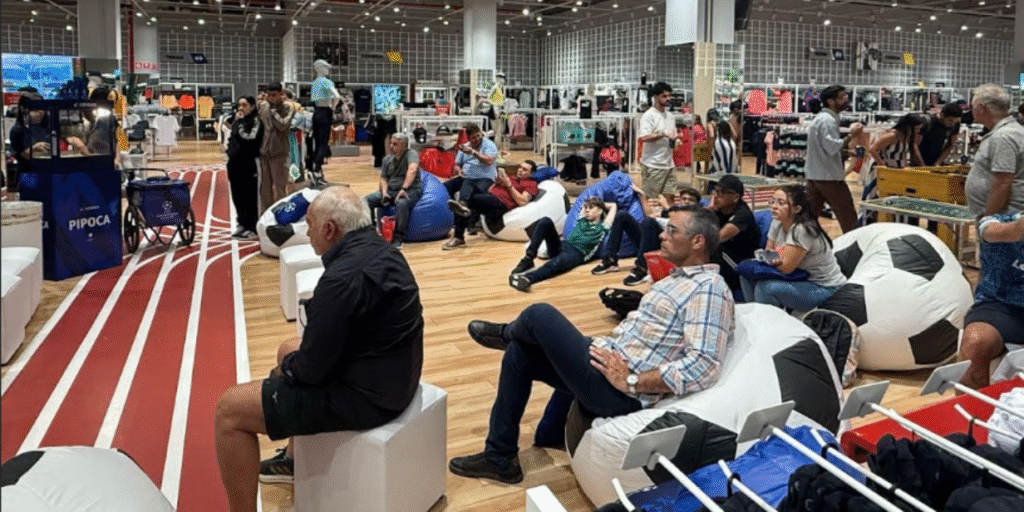 Centauro promoverá eventos para fases finais da Champions League em lojas em SP e RJ