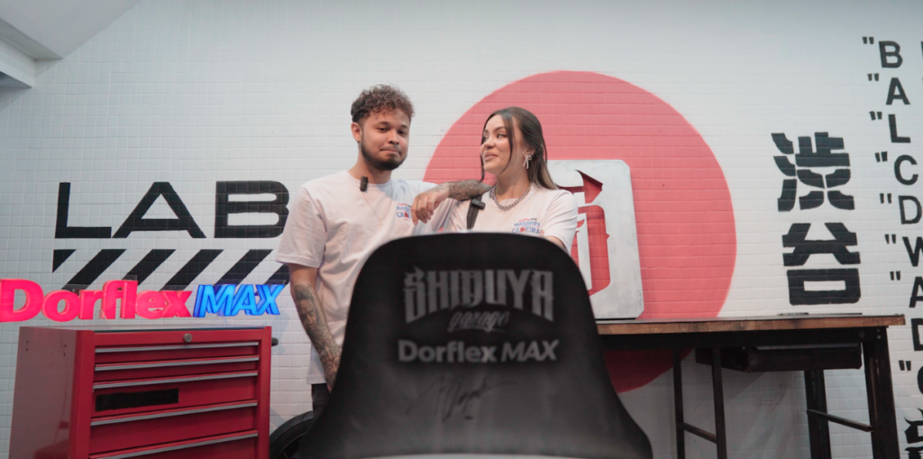 Dorflex Max se une à paiN Gaming em ação para turbinar cadeiras improvisadas de jogadores