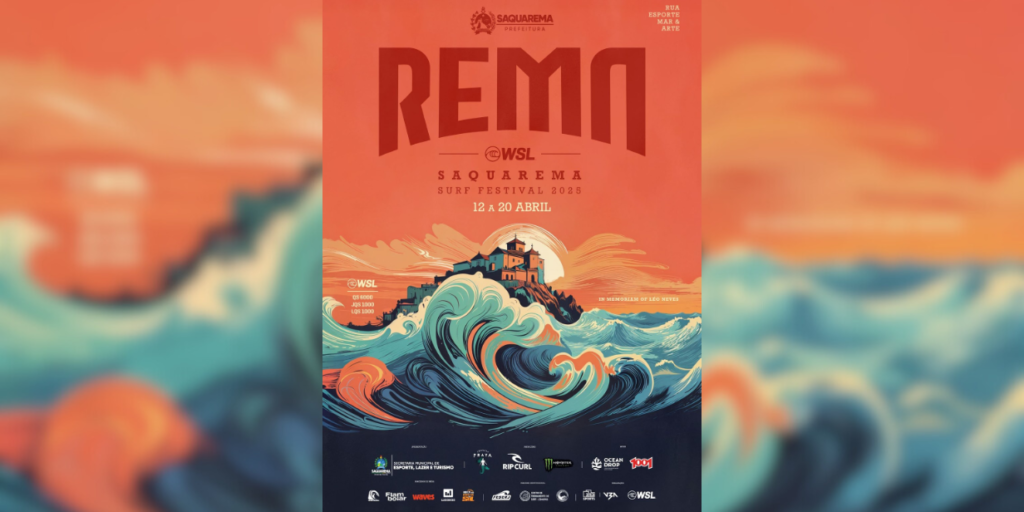 Rema WSL Saquarema Surf Festival 2025 exalta cultura praiana com nove dias de competições e música