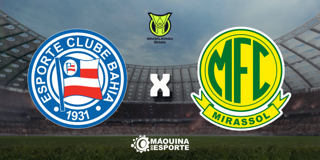 Bahia x Mirassol: Onde assistir à partida da 3ª rodada do Brasileirão