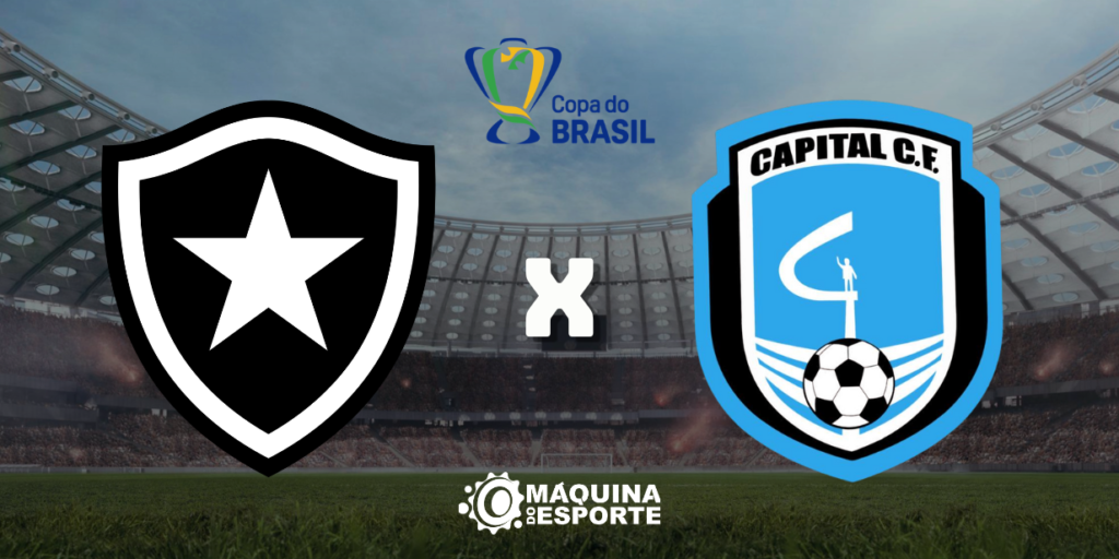 Botafogo x Capital-DF: Onde assistir ao confronto de ida da 3ª fase da Copa do Brasil