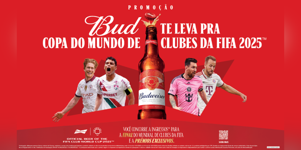 Budweiser lança promoção para levar torcedor à final do Super Mundial de Clubes