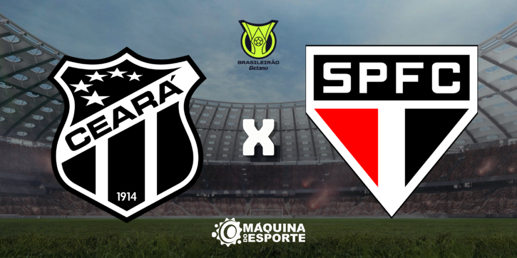 Ceará x São Paulo: Onde assistir ao confronto da 6ª rodada do Brasileirão