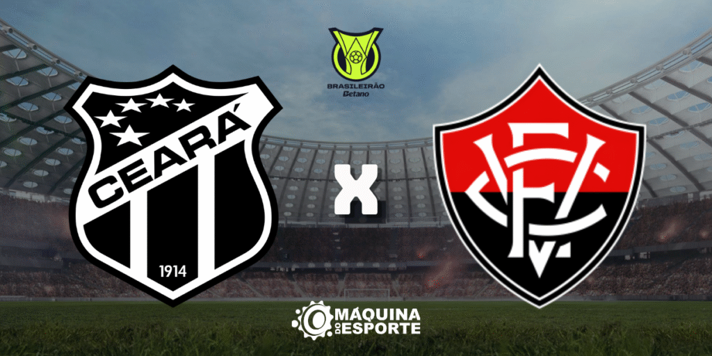 Ceará x Vitória: Onde assistir ao confronto da 7ª rodada do Brasileirão