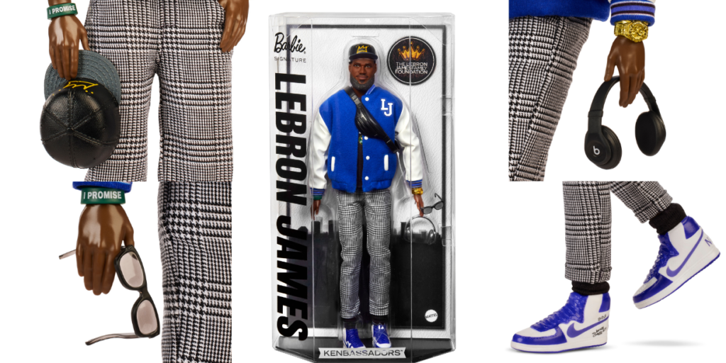 LeBron James ganha versão do boneco Ken, da Mattel