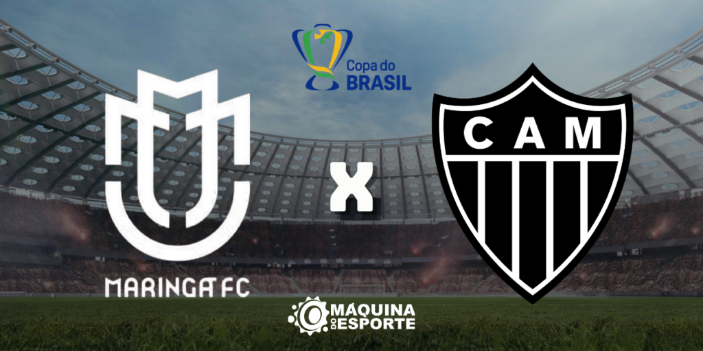 Maringá x Atlético-MG: Onde assistir ao duelo de ida da 3ª fase da Copa do Brasil