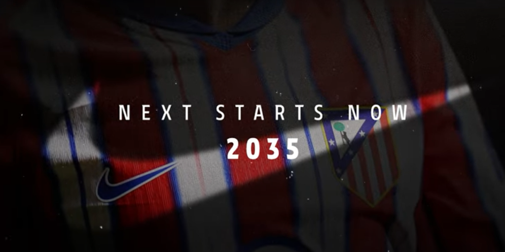 Nike e Atlético de Madrid renovam acordo de fornecimento de material esportivo até 2035