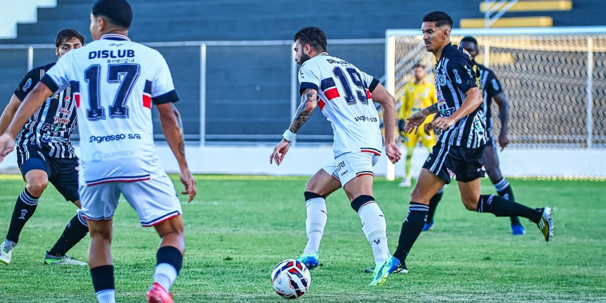 Santa Cruz e ASA, de Arapiraca (AL), que disputam a Série D em 2025, jogam amistoso - Reprodução / Instagram @santacruzfc