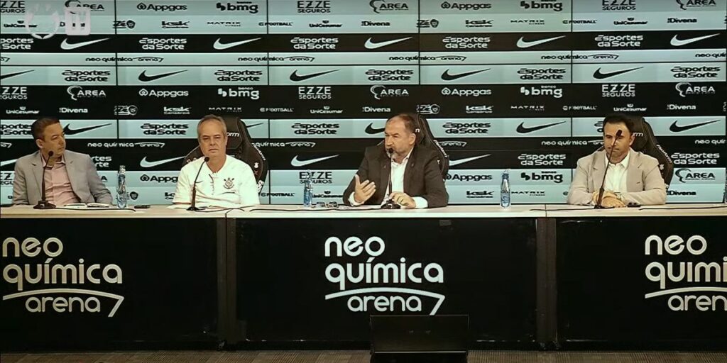 Corinthians apresenta novos diretores de marketing, finanças e relações institucionais