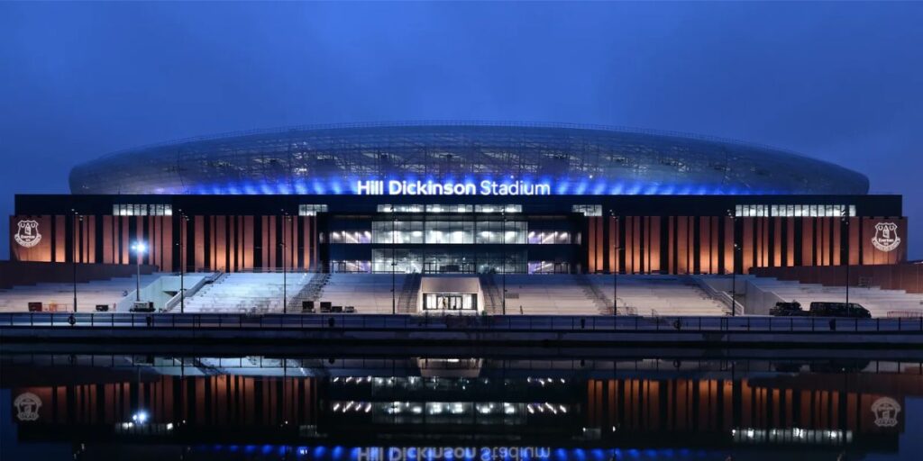 Everton vende naming rights de novo estádio para escritório de advocacia inglês