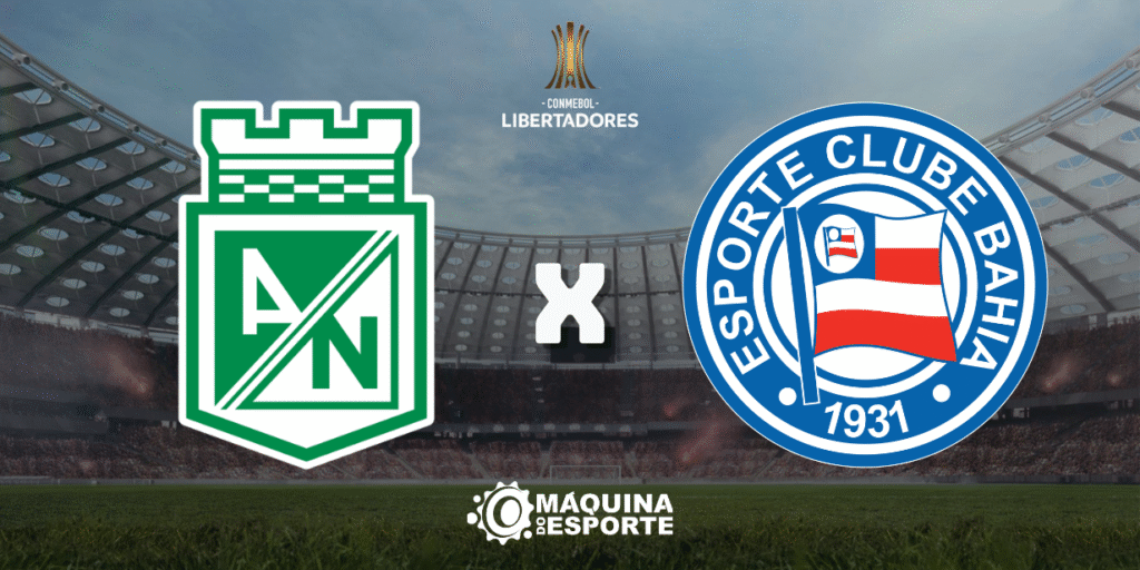 Atlético Nacional de Medellín x Bahia: Onde assistir ao duelo da 5ª rodada da fase de grupos da Libertadores