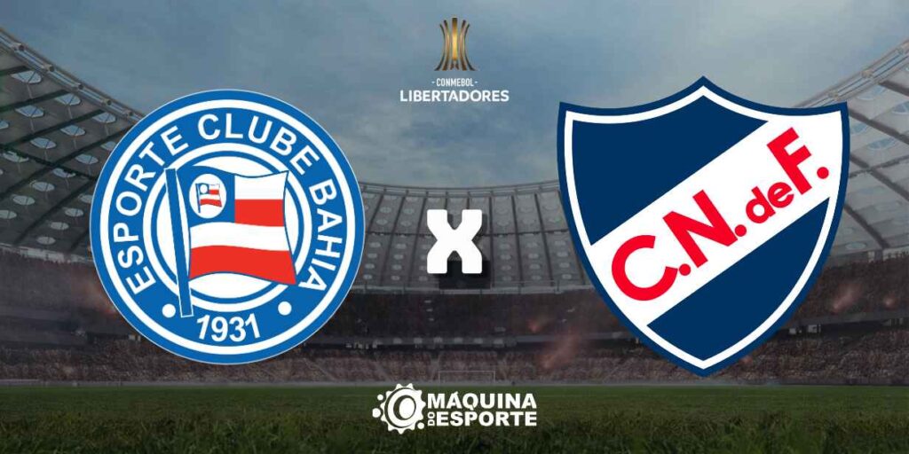 Bahia x Nacional (URU): Onde assistir ao confronto da 4ª rodada da fase de grupos da Libertadores