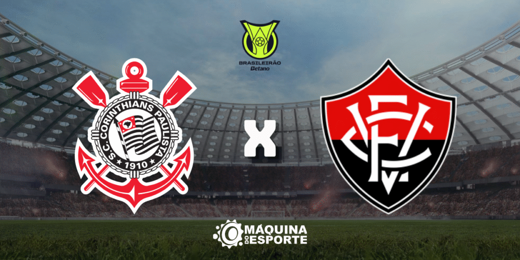 Corinthians x Vitória: Onde assistir à partida da 11ª rodada do Brasileirão