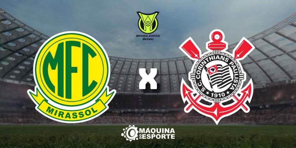 Mirassol x Corinthians: Onde assistir à partida da 8ª rodada do Brasileirão