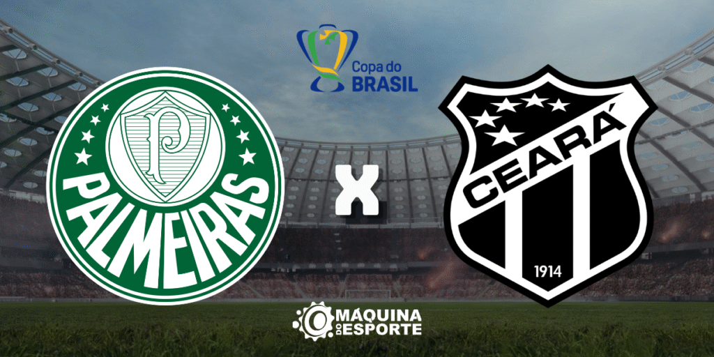 Palmeiras x Ceará: Onde assistir ao confronto de volta da 3ª fase da Copa do Brasil