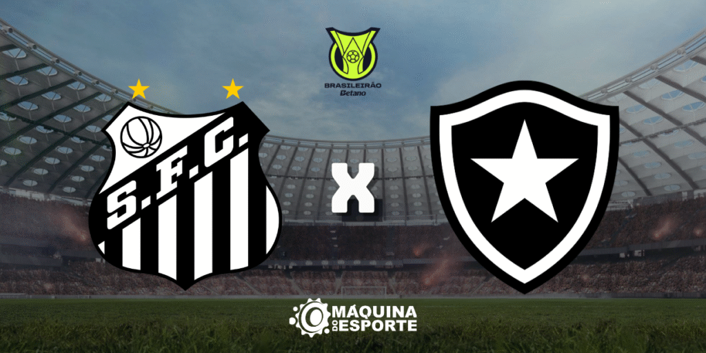 Santos x Botafogo: Onde assistir à partida da 11ª rodada do Brasileirão