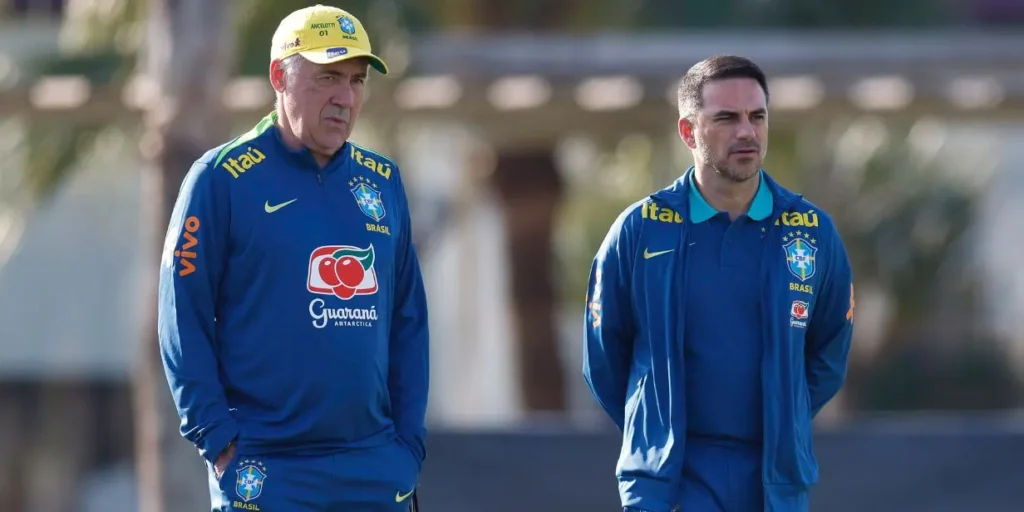 Seleção brasileira: Onde assistir à estreia do técnico Carlo Ancelotti contra o Equador