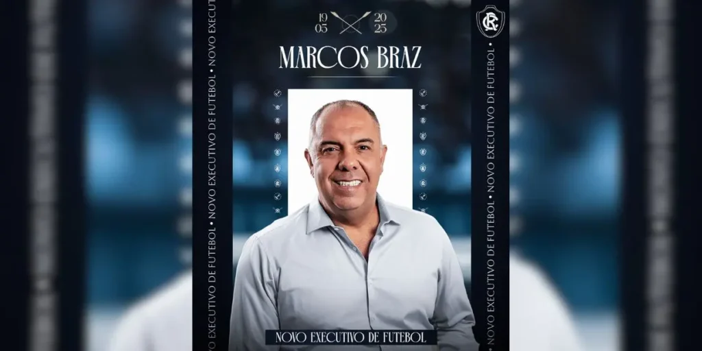 Marcos Braz, ex-Flamengo, é anunciado como executivo de futebol do Remo