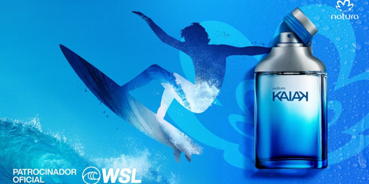 Natura Kaiak renovou patrocínio à WSL - Divulgação