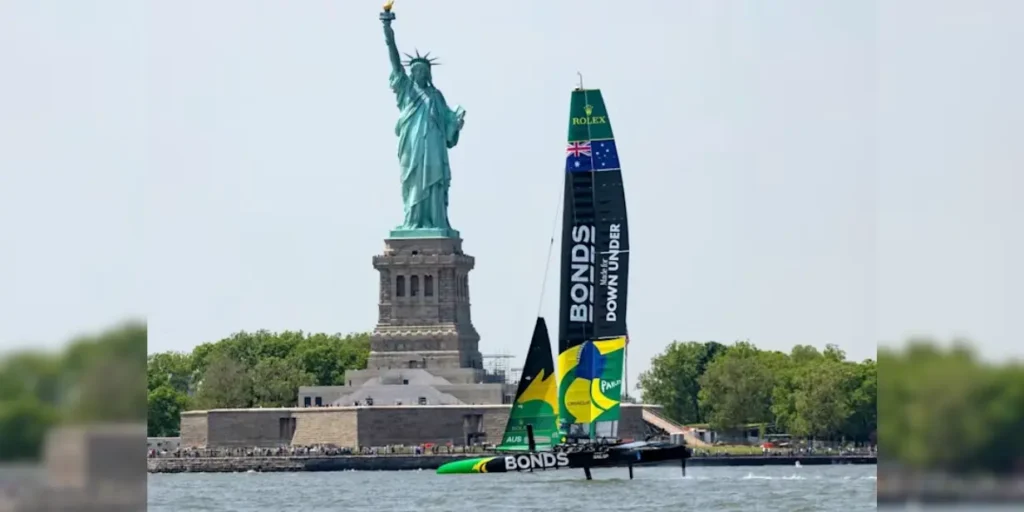 SailGP anuncia entrada de Ryan Reynolds e Hugh Jackman como coproprietários de equipe australiana