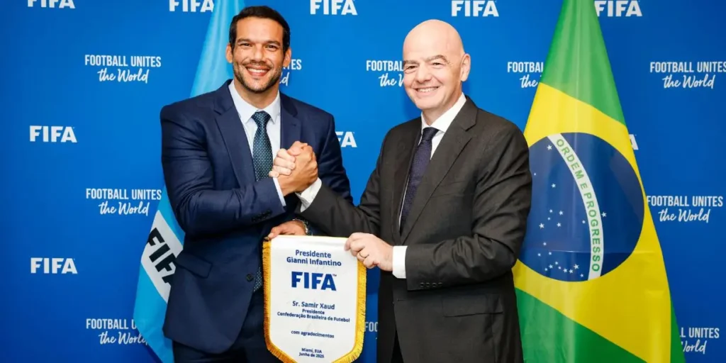 CBF comunica Infantino de interesse por sediar Copa do Mundo de Clubes da Fifa em 2029