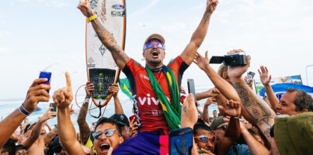 Vivo renova com WSL e seguirá com naming rights do Vivo Rio Pro até 2028