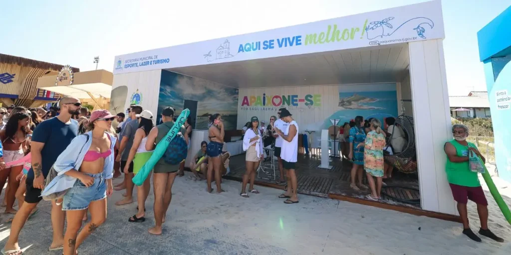 Prefeitura de Saquarema (RJ) aproveita Vivo Rio Pro apresentado por Corona Cero para oferecer programação que une saúde, cultura e educação ambiental