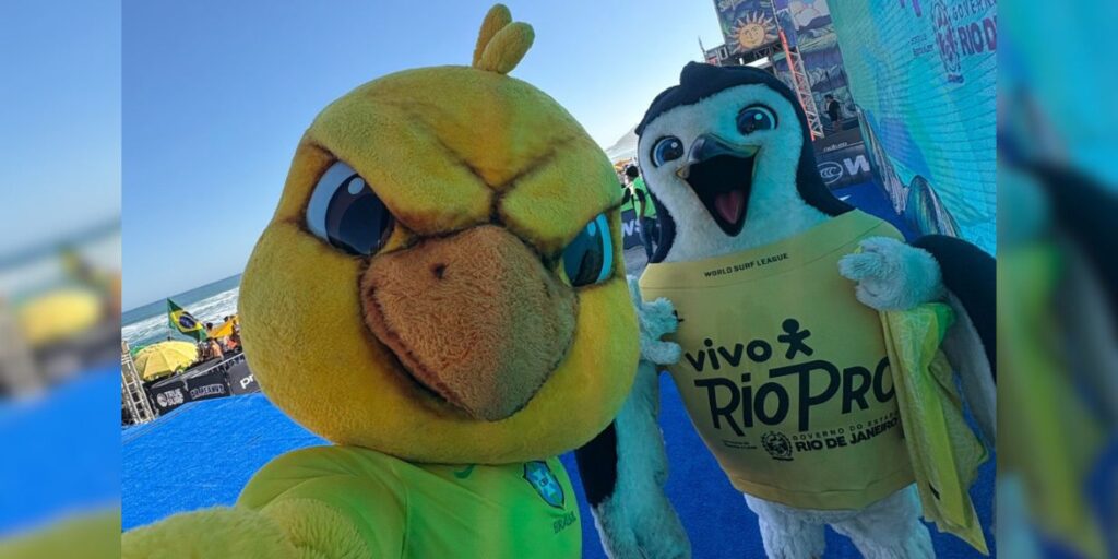 WSL se conecta com outros esportes por meio de mascote no Vivo Rio Pro apresentado por Corona Cero