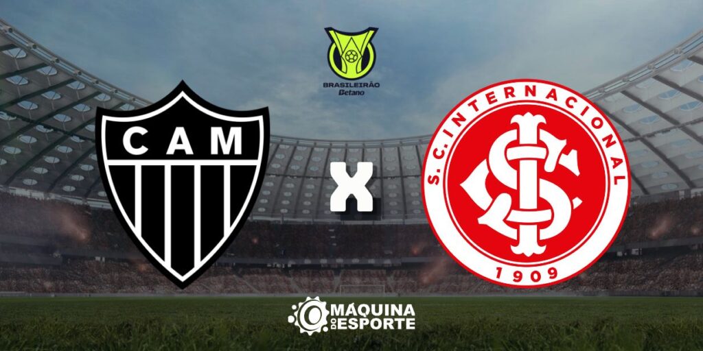 Atlético-MG x Internacional: Onde assistir ao duelo da 12ª rodada do Brasileirão