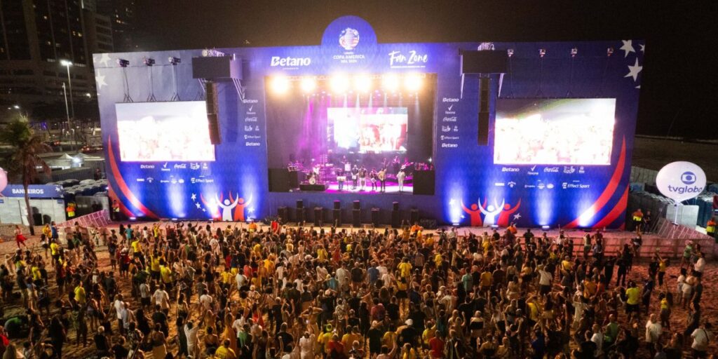 Betano apresenta Fan Zone da Copa do Mundo de Clubes na Praia de Copacabana, no RJ
