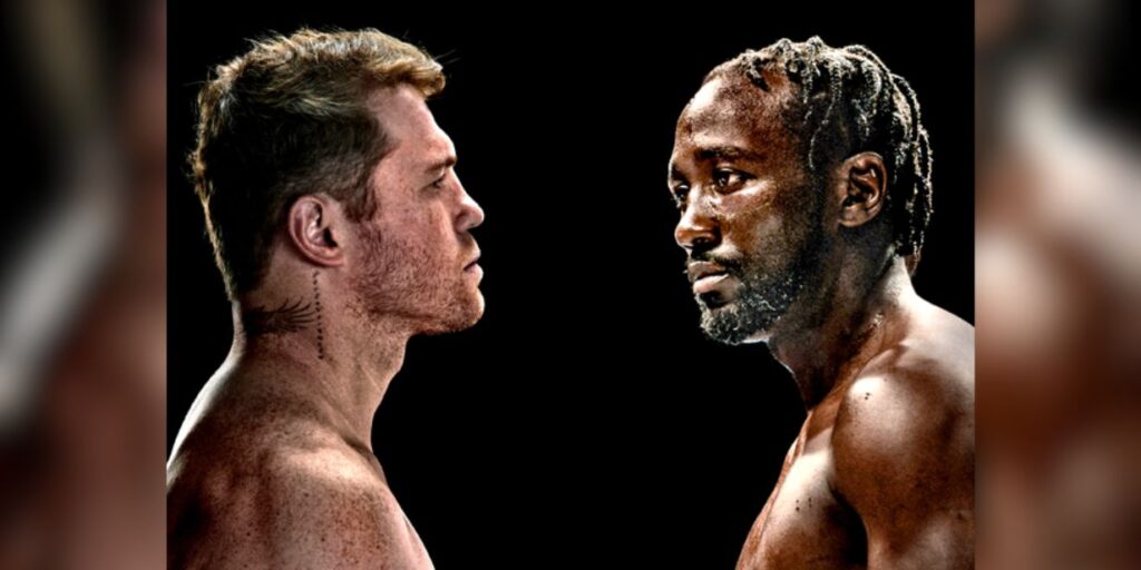 Canelo Álvarez e Terence Crawford se enfrentam em unificação do título dos supermédios - Divulgação