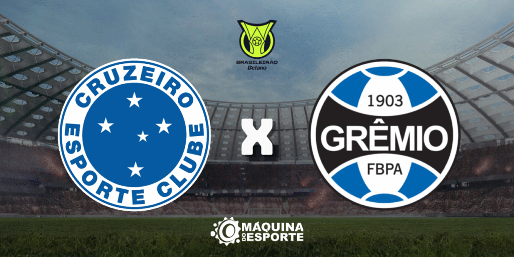 Cruzeiro x Grêmio: Onde assistir ao confronto da 13ª rodada do Brasileirão